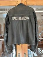 Harley Davidson lederen jas Large, Ophalen, Tweedehands, Heren, Jas | leer