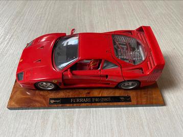 Burago Ferrari F40 1:18 1987 Édition spéciale !
