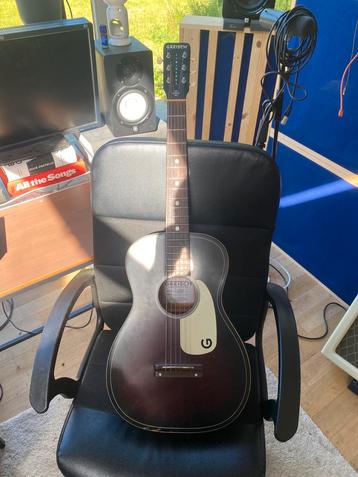 Gretsch Jim Dandy + element en hardcase, Enlèvement, Utilisé