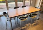 Table à manger Arco Multiple comprenant 6 fauteuils Arper Pa, Maison & Meubles, Rectangulaire, Modern, Métal, 50 à 100 cm