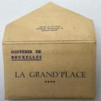 Postkaarten Brussel Grand Place 1940, 1940 tot 1960, Ongelopen, Brussel (Gewest), Ophalen of Verzenden