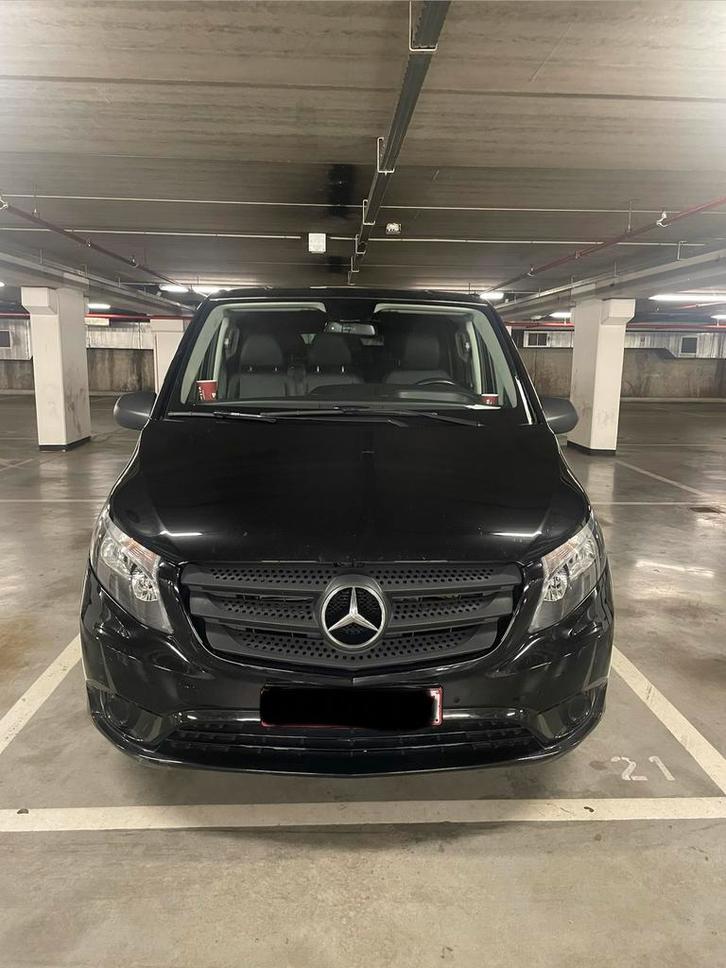 Mercedes Vito, Auto's, Mercedes-Benz, Particulier, Vito, Achteruitrijcamera, Diesel, 5 deurs, Automaat, Zwart, BTW verrekenbaar