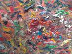 (groot) Abstract schilderij, O/d, Van Goethem R, Ophalen