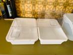 Bulk - voeding - voorraad - bakken met scheppen 10l, Ophalen, Zo goed als nieuw