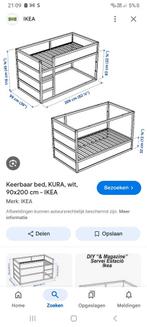 Omkeerbaar bed, hoogslaper, Kinderen en Baby's, Kinderkamer | Bedden, Ophalen