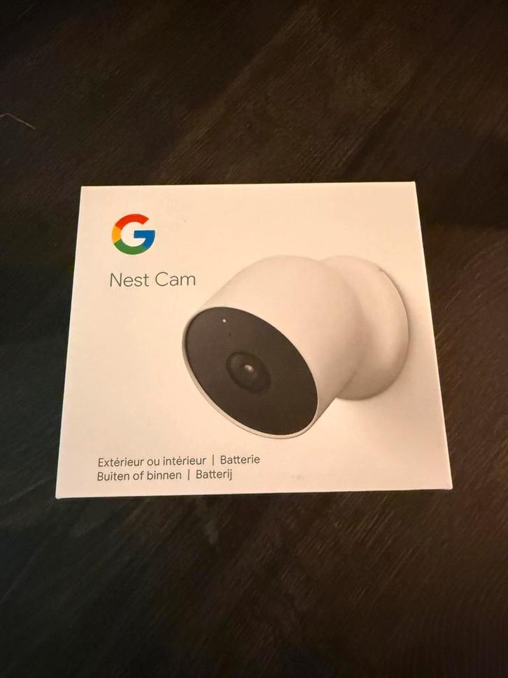 Google nest camera, Audio, Tv en Foto, Videobewaking, Zo goed als nieuw, Buitencamera, Ophalen