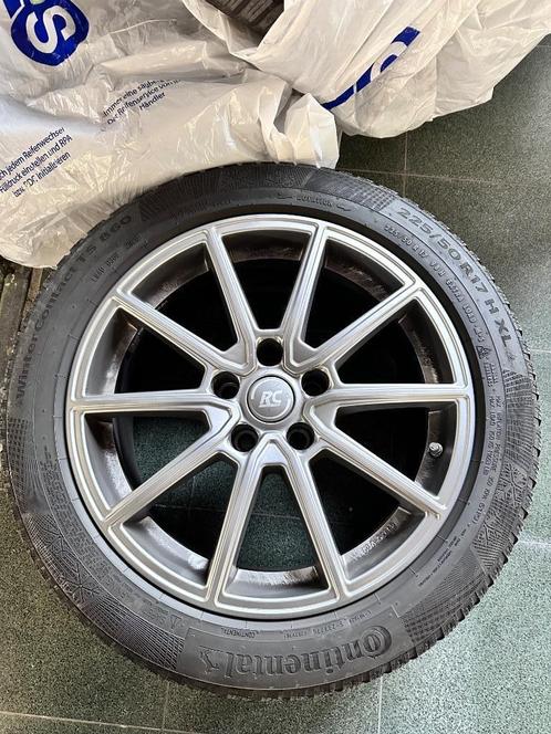 17” RC-velgen met winterbanden, Auto-onderdelen, Banden en Velgen, Banden en Velgen, Winterbanden, 17 inch, 225 mm, Personenwagen
