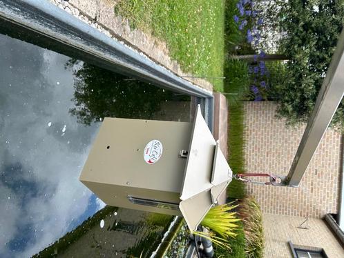 Koi Café Metallic - automatische voerautomaat, Dieren en Toebehoren, Vissen | Vijvervissen, Karper of Koi