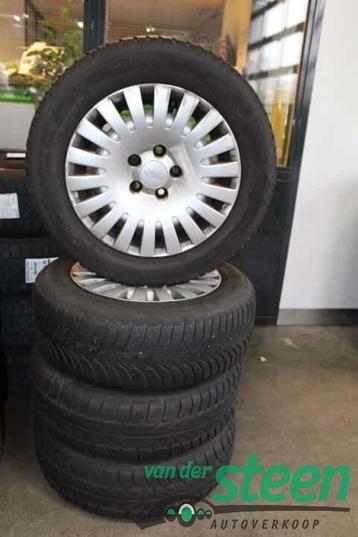 195-65-15 Winterset Saab Opel Michelin Alpin Winterbandenset beschikbaar voor biedingen
