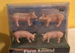 Schaalmodel 4 varkens, Ophalen of Verzenden, Zo goed als nieuw, Groter dan 1:35, Figuur of Figuren
