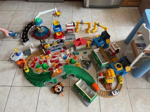 Lot 'Geotrax' trein Fisher Price, Enfants & Bébés, Jouets | Fisher-Price, Utilisé, Set de jeu, Sonore, Enlèvement ou Envoi