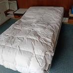bed 120x 200 met latoflex en matras, Huis en Inrichting, Ophalen, Zwart, Twijfelaar, 120 cm
