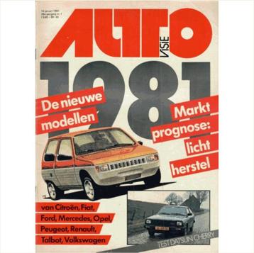 Autovisie Tijdschrift 1981 NR 01 #1 Nederlands