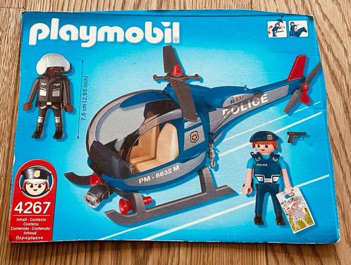 Playmobil - 4267 - Politiehelikopter, Kinderen en Baby's, Speelgoed | Playmobil, Gebruikt, Los Playmobil, Ophalen
