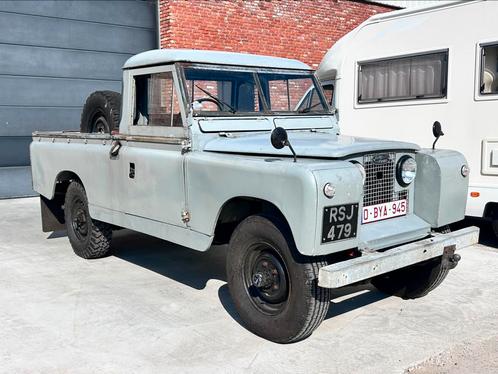 Land Rover Series 2A, Auto's, Land Rover, Bedrijf, 4x4, Defender, Benzine, SUV of Terreinwagen, Handgeschakeld, Zilver of Grijs