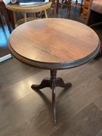 Engelse ronde Bijzettafel, Antiek en Kunst, Ophalen