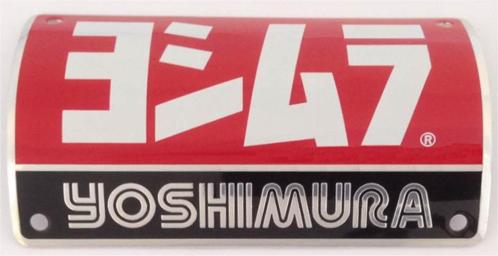 Yoshimura aluminium Uitlaatplaatje, Motoren, Accessoires | Stickers, Verzenden