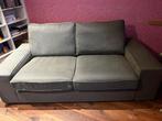 2 zits grijze fauteuil, Ophalen, 150 tot 200 cm, Tweepersoons, 75 tot 100 cm