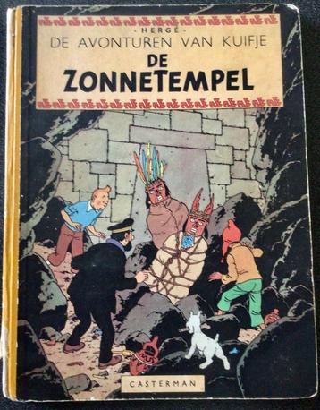 Kuifje De Zonnetempel HC 1ste druk 1949 Hergé beschikbaar voor biedingen