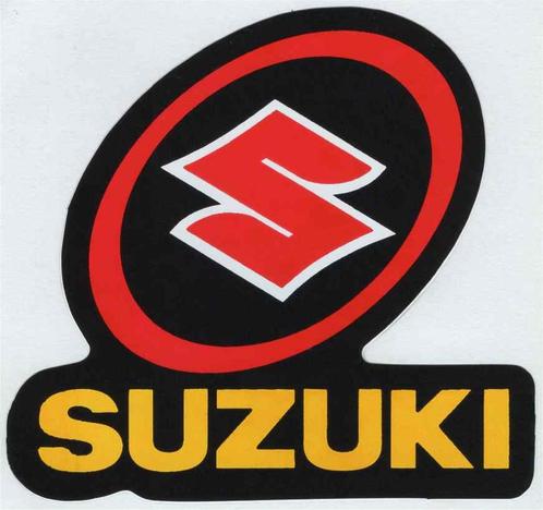 Suzuki sticker #15, Motoren, Accessoires | Stickers, Verzenden