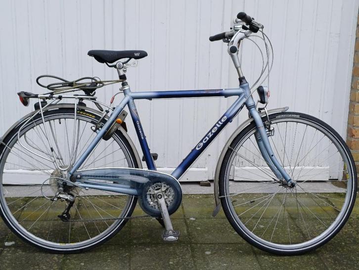Gazelle Genève maat 53  27 vit., Fietsen en Brommers, Fietsen | Heren | Herenfietsen, Zo goed als nieuw, Gazelle, 53 tot 57 cm