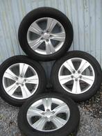 Kia-velgen met zomerbanden - Kia Sportage 225/60 R17 99H, Auto-onderdelen, Banden en Velgen, Ophalen, Gebruikt, Banden en Velgen