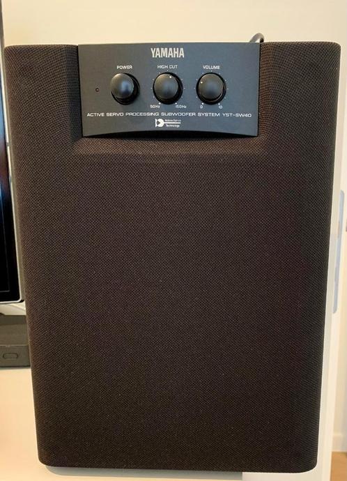Yamaha Actieve Subwoofer YST-SW40, Audio, Tv en Foto, Luidsprekerboxen, Zo goed als nieuw, Subwoofer, Minder dan 60 watt, Overige merken
