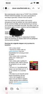 Tickets walibi, Tickets en Kaartjes, Twee personen, Ticket of Toegangskaart