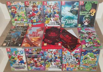 Switch games  beschikbaar voor biedingen