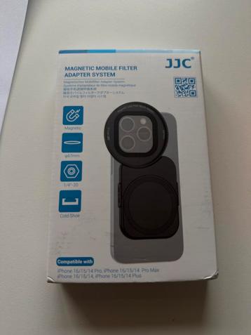 Magnetische filter adapter voor iPhone 14/15/16 Pro/ProMax beschikbaar voor biedingen