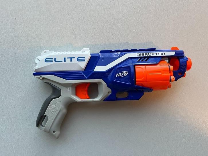 Nerf N-Strike Disruptor blaster, Kinderen en Baby's, Speelgoed | Buiten | Actiespeelgoed, Gebruikt, Ophalen of Verzenden