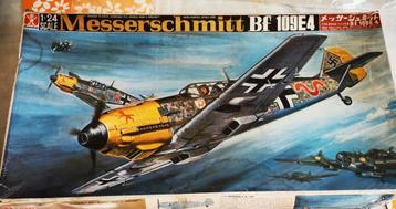 Messersmitt BF109B4 bandai 1/24 uitgave 1972  beschikbaar voor biedingen