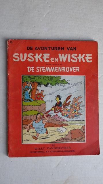 Suske en Wiske nr 30 De Stemmenrover  beschikbaar voor biedingen