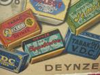 DEYNZE tobacco V.D.C. karton + metalen tabaksdoos, Verzamelen, Verzenden