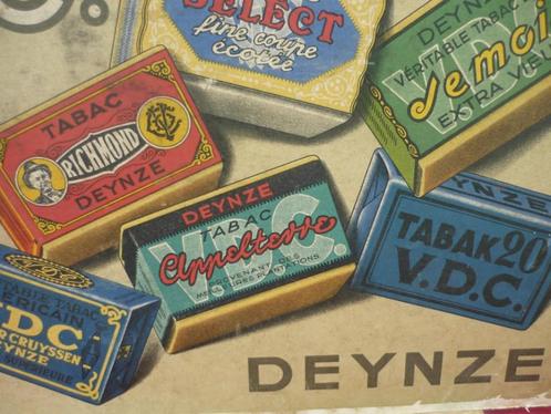 DEYNZE tobacco V.D.C. karton + metalen tabaksdoos, Verzamelen, Merken en Reclamevoorwerpen, Verzenden