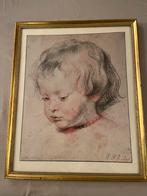 Kader met litho Rubens,34,5cmx42,5cm, Antiek en Kunst, Kunst | Tekeningen en Fotografie, Ophalen of Verzenden