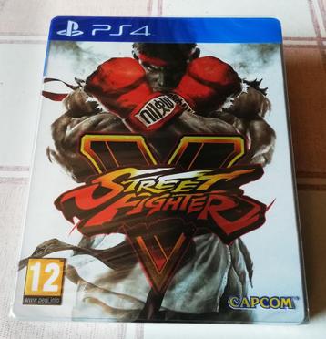 STREET FIGHTER V - STEELBOOK EDITION - PS4 - NEW! beschikbaar voor biedingen