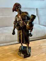 Sculptuur einde 19e: The Water Carrier, Henry Weïsse, Antiek en Kunst, Antiek | Brons en Koper, Ophalen