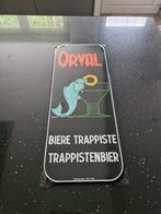 Orval geëmailleerd bord 50x20cm, Ophalen of Verzenden, Zo goed als nieuw