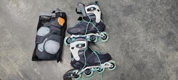 Inline skates maat 42 + bescherming medium beschikbaar voor biedingen