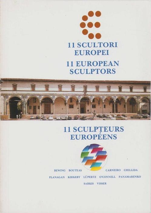 11 sculptori Europei - IT/EN/FR - Firenze 1987, Boeken, Kunst en Cultuur | Beeldend, Zo goed als nieuw, Beeldhouwkunst, Ophalen of Verzenden