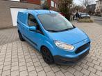 FORD TRANSIT COURIER 1.5 TDCI 2015 215000KM AIRCO KEURING, Auto's, Bestelwagens en Lichte vracht, Voorwielaandrijving, Stof, Blauw