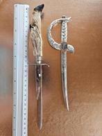 Lot de 2 anciens ouvre lettres, Ophalen of Verzenden