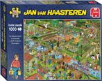 Jan Van Haasteren puzzel / De Volkstuintjes 1000 st, Comme neuf, 500 à 1500 pièces, Puzzle, Enlèvement ou Envoi