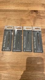 4 zwarte parker vullingen, Ophalen of Verzenden, Zo goed als nieuw