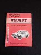 Livre d'initiation/formation original de la Toyota Starlet (, Enlèvement ou Envoi