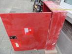 brandblusser kast ,  metalen kast, Ophalen