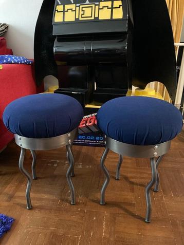 Ikea Uri, Memphis Milano stijl kruk 2 stuks