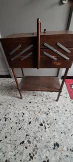 Vintage opberg naaikoffer, Ophalen, Gebruikt