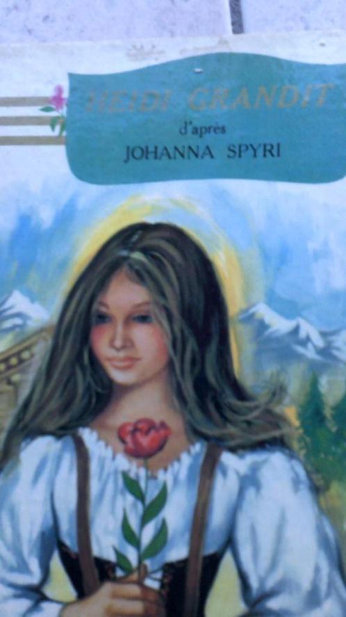 „HET KLEINE MEISJE VAN HEIDI-HEIDI GROEIT OP” J.SPYRI+HERCUL, Antiek en Kunst, Antiek | Boeken en Manuscripten, Ophalen of Verzenden